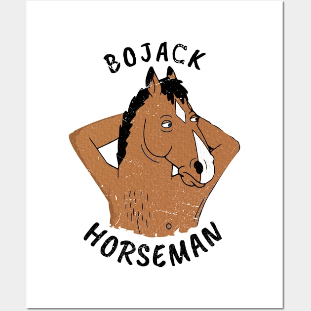 bojack horseman Wall Art by LAKOSH